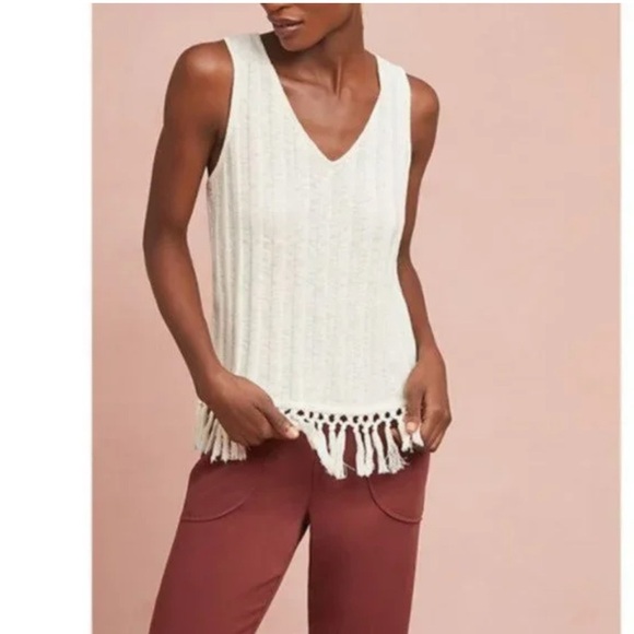 Anthropologie Eri+ Ali beachcomber Tank Top - Picture 1 of 8